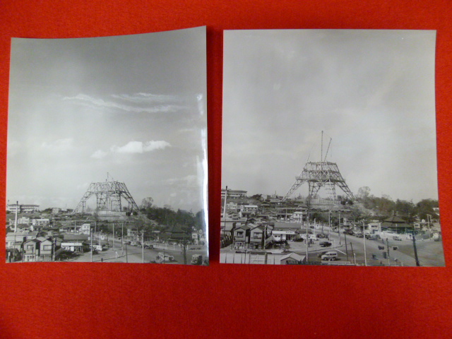 昭和３０年代写真【東京タワーが出来るまで】の画像