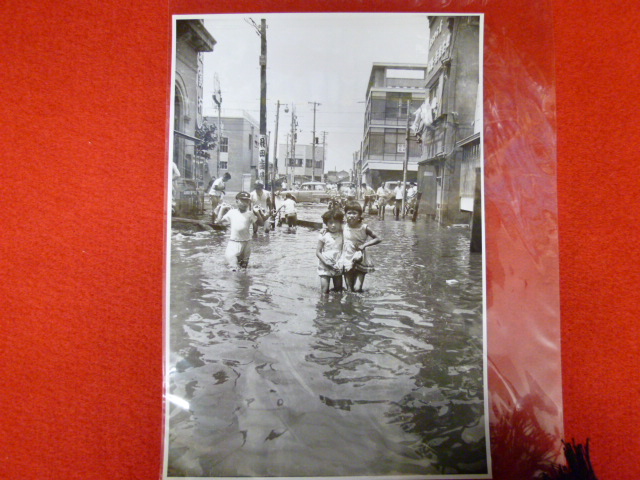 昭和30年代写真【亀戸の水害】買取は小川書店へ！の画像